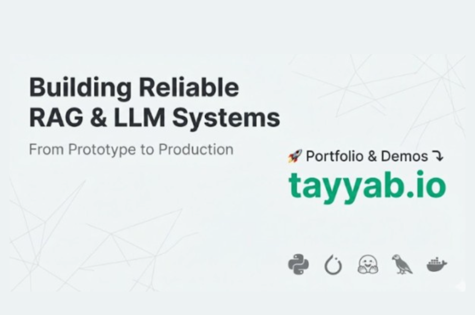 Tayab Computer M. Tayyab | NLP Student · Applied AI · Stage de fin d'études